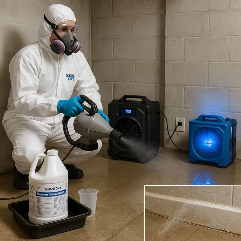 Sanitization and Odor Removal process in Huntingdon, PA