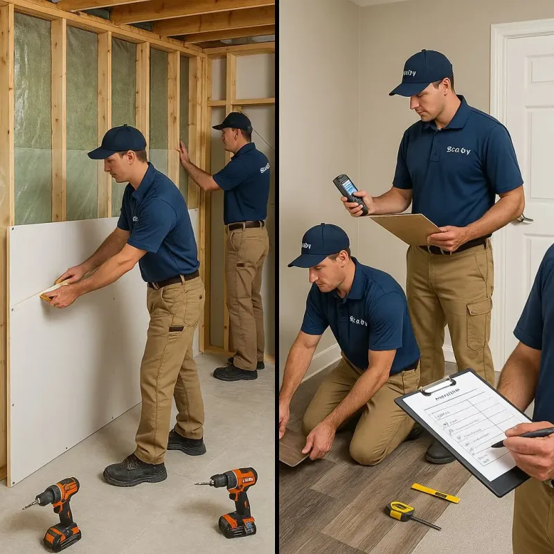 Repairs and Reconstruction process in Huntingdon, PA