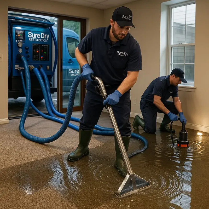 Water Extraction and Removal process in Huntingdon, PA